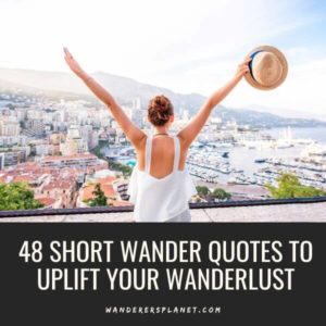 short wander quotes