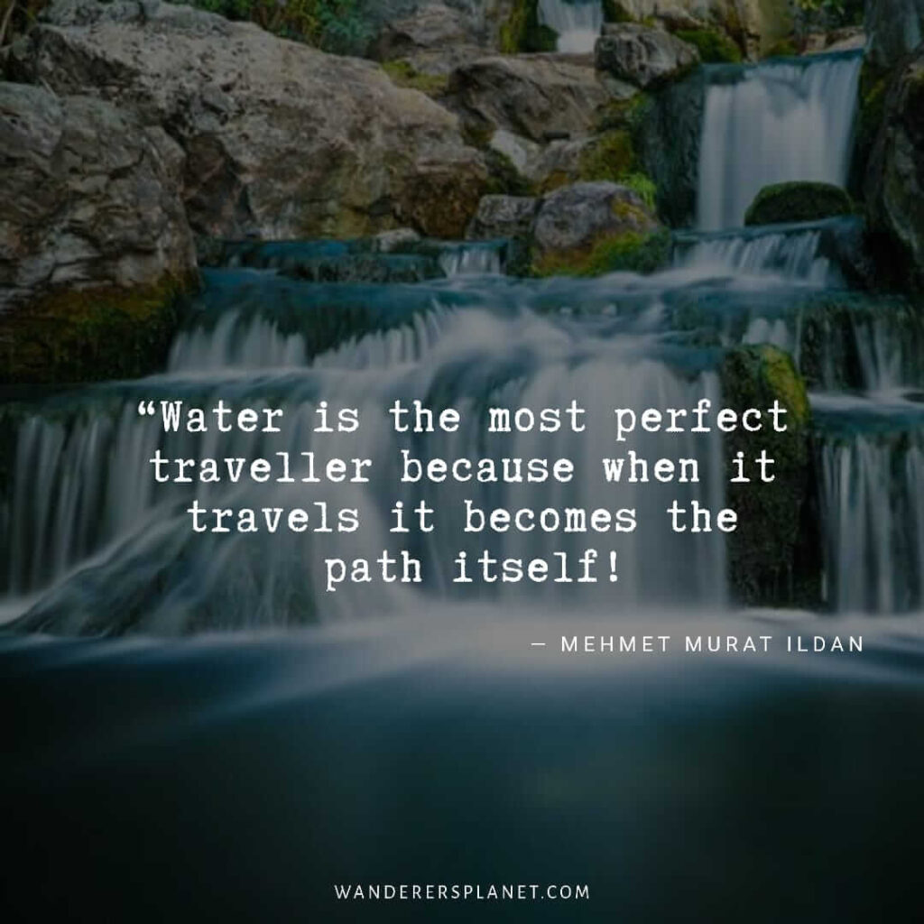 quotes about waterfalls and life