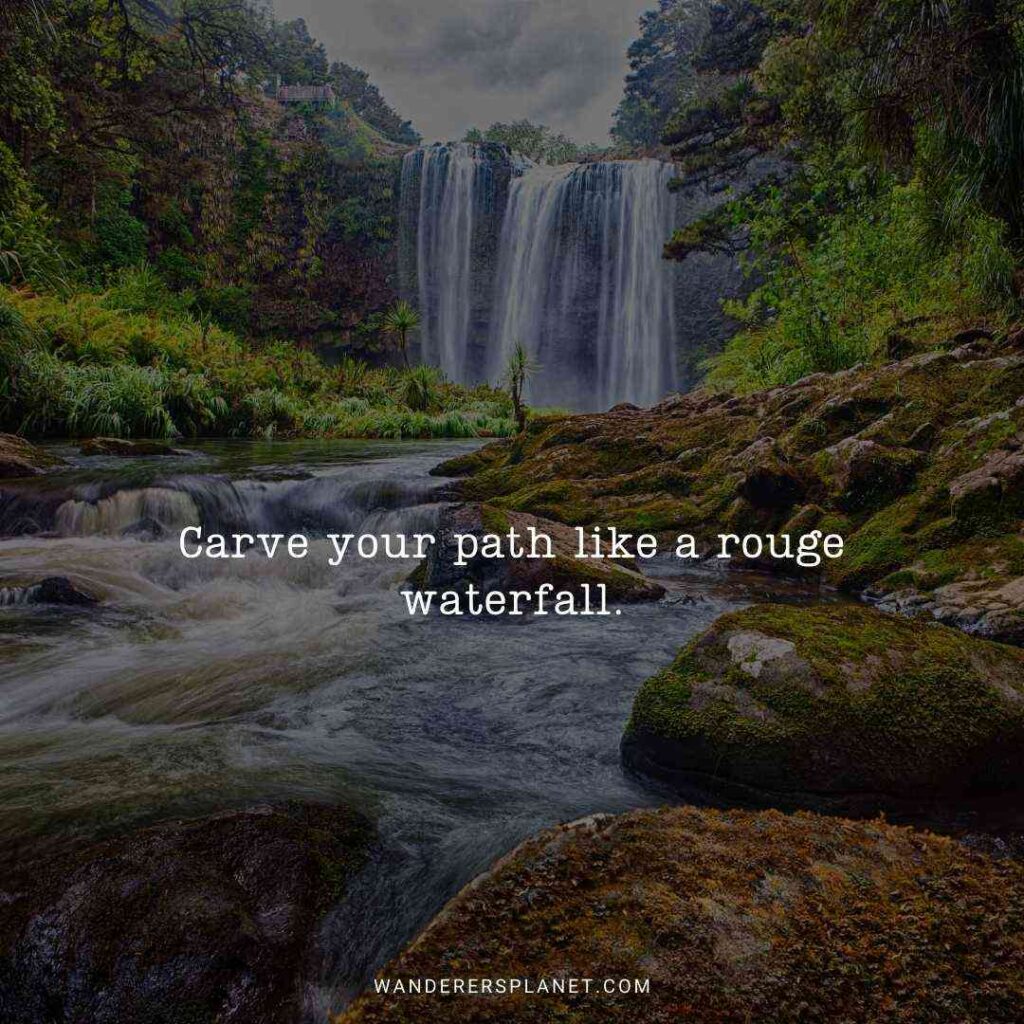 quotes about waterfalls and life 