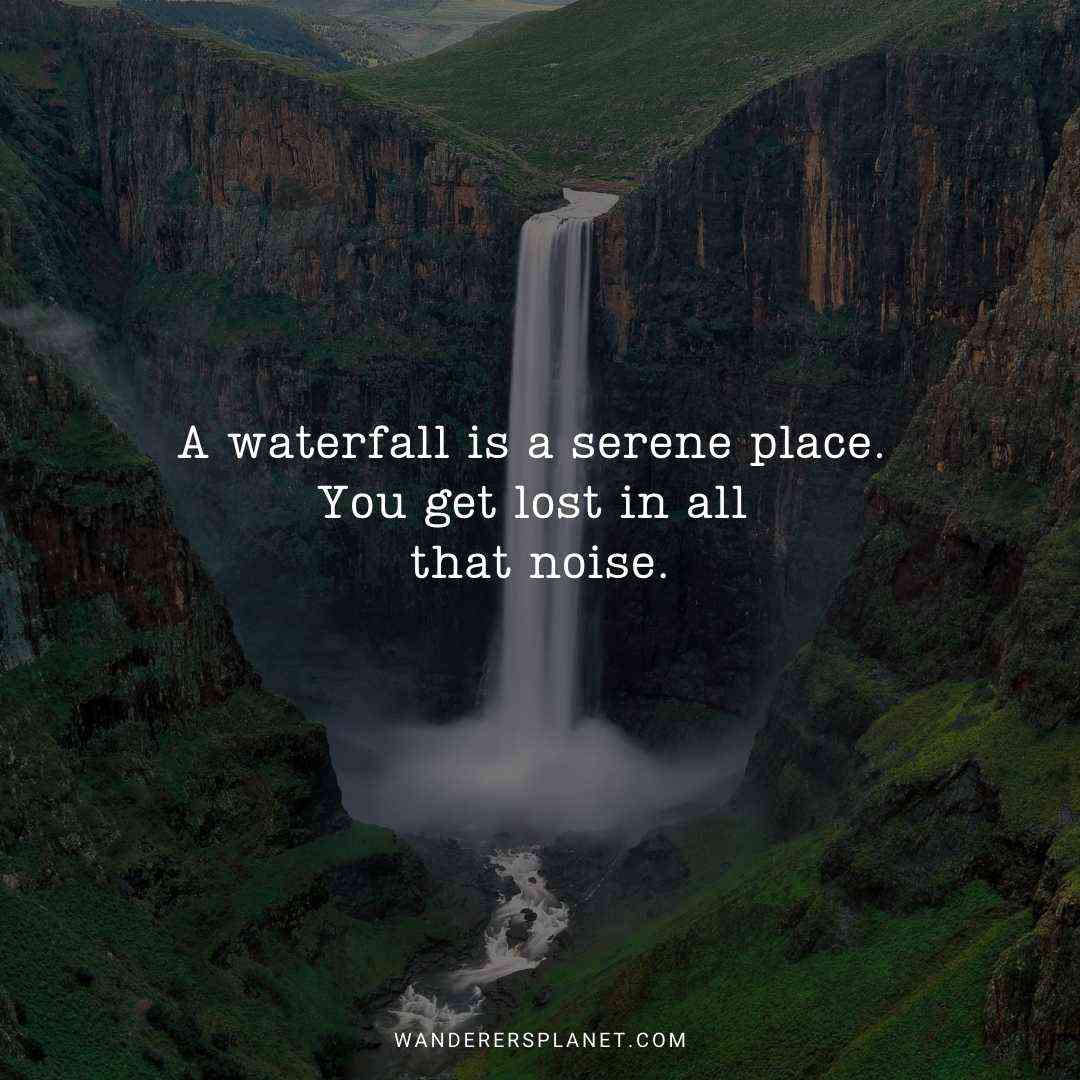 frozen waterfall quote
