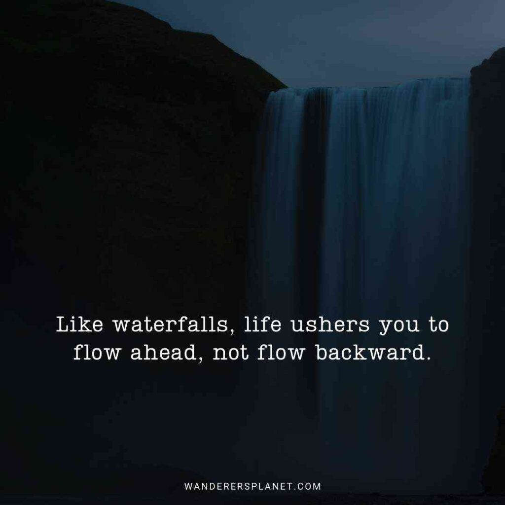 quotes about waterfalls and life 