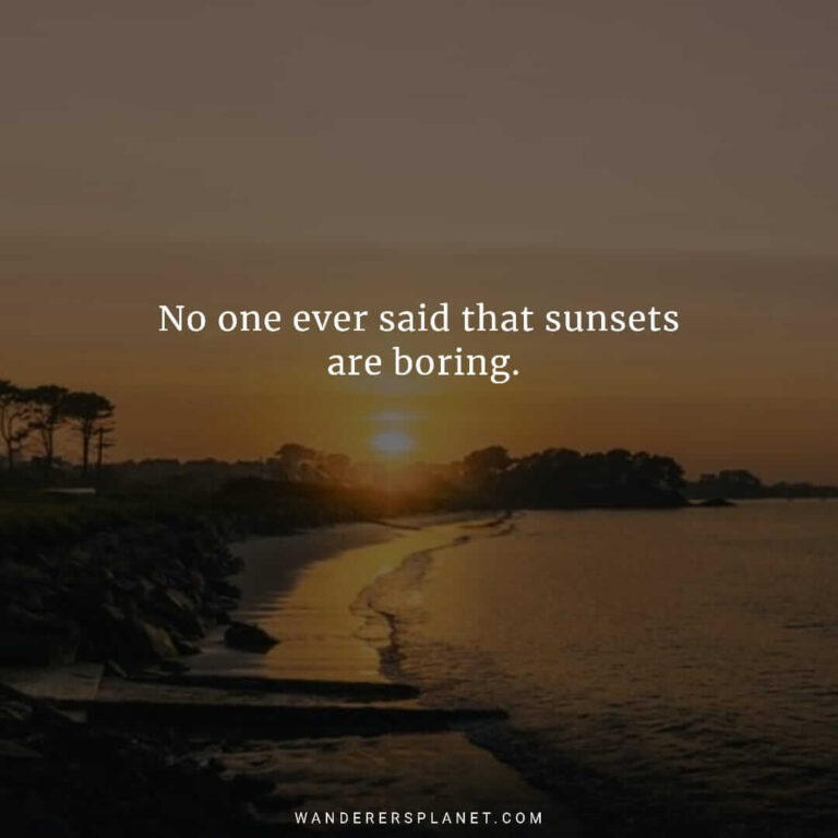 100+ Beautiful instagram captions for sunset pictures