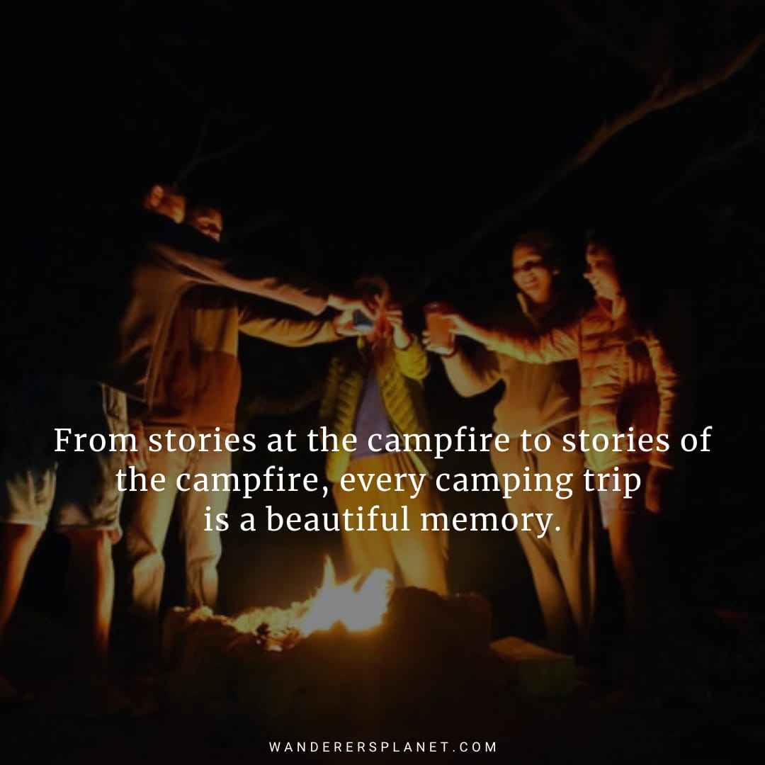 50 Beautiful Camping Captions For Instagram With Images