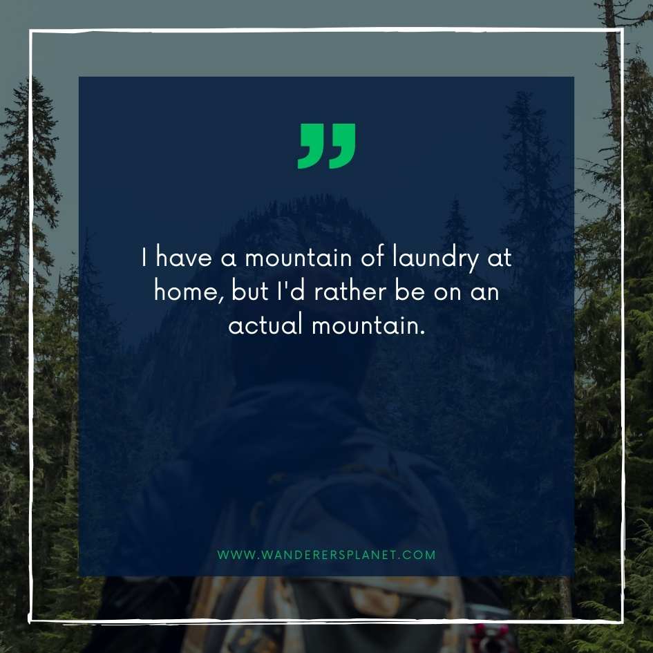 Funny Quotes About Hiking